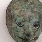 Bronze Alloy Ancient Artifact Goddess Mask Buddhist Chinese Hindu Antique 