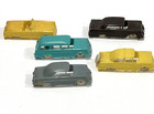 Vintage 1950 s F f Mold   Die Works Cereal Premiums Lot Of  5  Cars