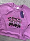 Kpop Demon Hunters Saja Boys Girls Youth Size Xxl Plus Lavender Sweatshirt