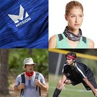 Mission Blue Cooling Neck Gaiter Multifunctional 6 In 1 Face   Neck Cover Upf 50
