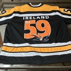 Guinness Ireland Hockey-style Jersey Shirt  59 Black gold Breweriana