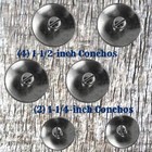  Angel Fire Concho Saddle Set  Con419-a-2-sd-set