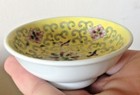Early 20th Century Famille Jaune Chinese Sauce Dish