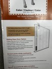   new    Petsafe Sliding Glass Pet Door - Med 1-40lbs - White - Fits 76  - 81 