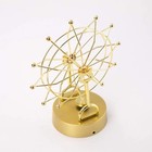 Asteroid Perpetual Motion Revolving Metallic Balls Desktop Kinetic Display