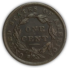 1838 N-7 Coronet Head Large Cent Almost Uncirculated Au Coin  10854