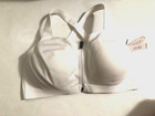 Victorias Secret Vsx Knockout Front Close Sports Bra  High Impact White Nwt