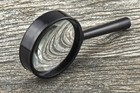 4x 2  Handheld Magnifier Magnifying Lens Jewelry Loupe Low Vision Reading Aid