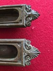 2 Antique Brass Window Pulls-year 1887