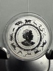 2020-p Tuvalu  1 The Simpsons Krusty The Clown 1 Oz  9999 Fine Silver Bu Coin