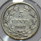 Nicaragua 1887 5 Centavos 296678 Combine Shipping