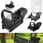 Tactical Red Green Dot Reflex Sight Scope W  Green Laser Holographic Illuminated