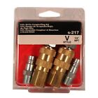 Milton   6-pc  1 4  Npt Highflowpro   V-style euro Interchange Air Coupler   Plug