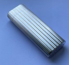 Vintage Cartier Oval Lighter Steel   Gold    banded    Lighter - Fully Overhauled