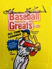 Harmon Killebrew Hand Signed Swell Baseball Card Pack Wrapper  Authentic Auto