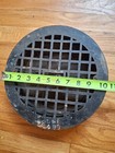 Cast Iron Round Floor Wall Grate Register Air Vent Ornate Antique 10 5 