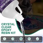 Ultra Clear Epoxy Resin 2 Gallons 1 1 Ab Kit  1 Gallon A   1 Gallon B 