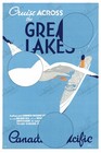 Great Lakes Cruise Canadian Pacific 1936 Travel Poster Canada Art Print