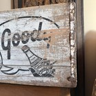 Vintage 40s Goody Boy Soda Pop Wooden Crate Advertising Omaha Ne Fallout Rare
