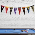 Rico Industries Ncaa Big Twelve Complete 4  X 9  Felt Mini Pennant League Set   