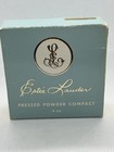 Vintage Estee Lauder Peace Compact Good Fortunes Almond Beige Powder Nib Nos  40