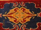 Vintage Design Tobacco Felt Mini Rug 