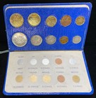 Thailand Bangkok Royal Mint 10 Coin Piece Set In Blue Folder