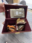Polaroid Land Camera Vintage Complete Set With Brown Case And Accessories