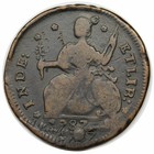 1787 Connecticut Copper  Etlir  Scarce Miller 33 31-gg 2  R5   Double Struck
