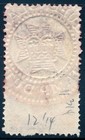 Australia  1939 Queensland Revenue    17 Impressed Stamp Bf262 Perf 12 25x11 75