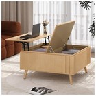 Lift Top Coffee Table With Storage mid Century Modern Wood Square Coffee Table