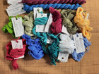 Lot Of Silk   Ivory Thread Silk wool Needlepoint Embroidery 16 Full 12 Partial