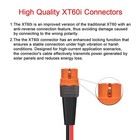 10awg Xt60i To Sae Adapter Extension Cable For Solar Power Station 2 Ft L