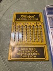 Vtg Lot Brookstone Map Measuring Meter Midget Adding Machine Kingson Calculator