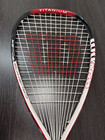 Wilson Ripper Titanium Racquetball Racquet 22        Graphite Frame     Black red