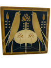 Motawi Tileworks 8x8 Songbirds  Golden Arts   Crafts Prairie Style
