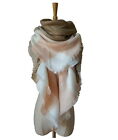 Women Long Blanket Oversized Tartan Scarf Wrap Shawl Plaid Cozy Checked Pashmina