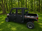 Polaris Ranger 1000 Crew 2019-25 Full 4 Door Kit Metal Lower With Removable Tops