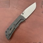 Mcnees Knives Mac 2 3 5  Blackout Squatch Ti Stonewashed Blade