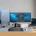 Large Waterproof Mouse Pad Leather Desk Pad Protector  Non-slip Desk Mat