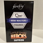 Firefly serenity Loot Qmx Mini Masters Saffron  Mystery Qbit  Keychain  Pin  Tee