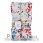 Sur La Table Floral Linen Napkins - 20 X 20  Set Of 4 Msrp  55 - New