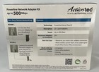 Actiontec Pwr514k01 500 Mbps Powerline Network Adapter Kit 4 Port New Sealed