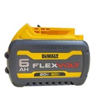 Dewalt Flexvolt 20v   60v Max 6 Ah Battery Lithium Ion Genuine Oem Model Dcb606