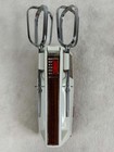 Vtg Ge General Electric Hand Mixer 5 Speed Almond D3m22 Beige Brown Working