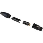 Neutrik Nc5fxx-b 5-pin Xlr Female Cable Connector Black Metal Housing With Gold
