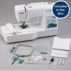 Brother Pe535 Computerized Embroidery Machine Lcd Touchscreen 80 Designs Sealed