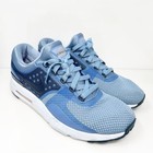 Nike Mens Air Max Zero Essential 876070-400 Blue Running Shoes Sneakers Sz 11 5