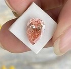 Pink Fancy Great Shine 10 00 Ct Pear Cut Diamond Vvs1 Cvd Certified