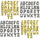 Gold   Silver 16  Alphabet A-z Letter Number Foil Balloons Name Party Wedding